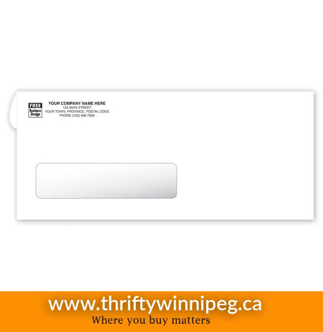 #10 Confidential Single Window Envelope
