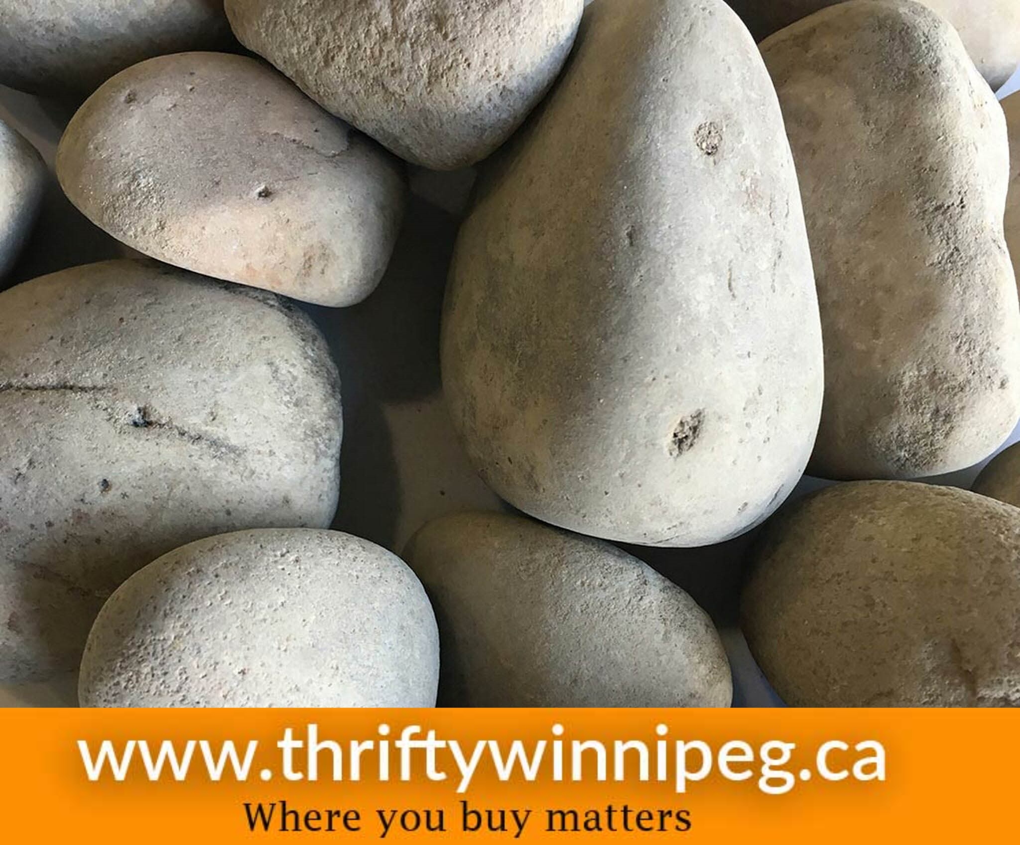 40mm (1 ½”) Round Stone
