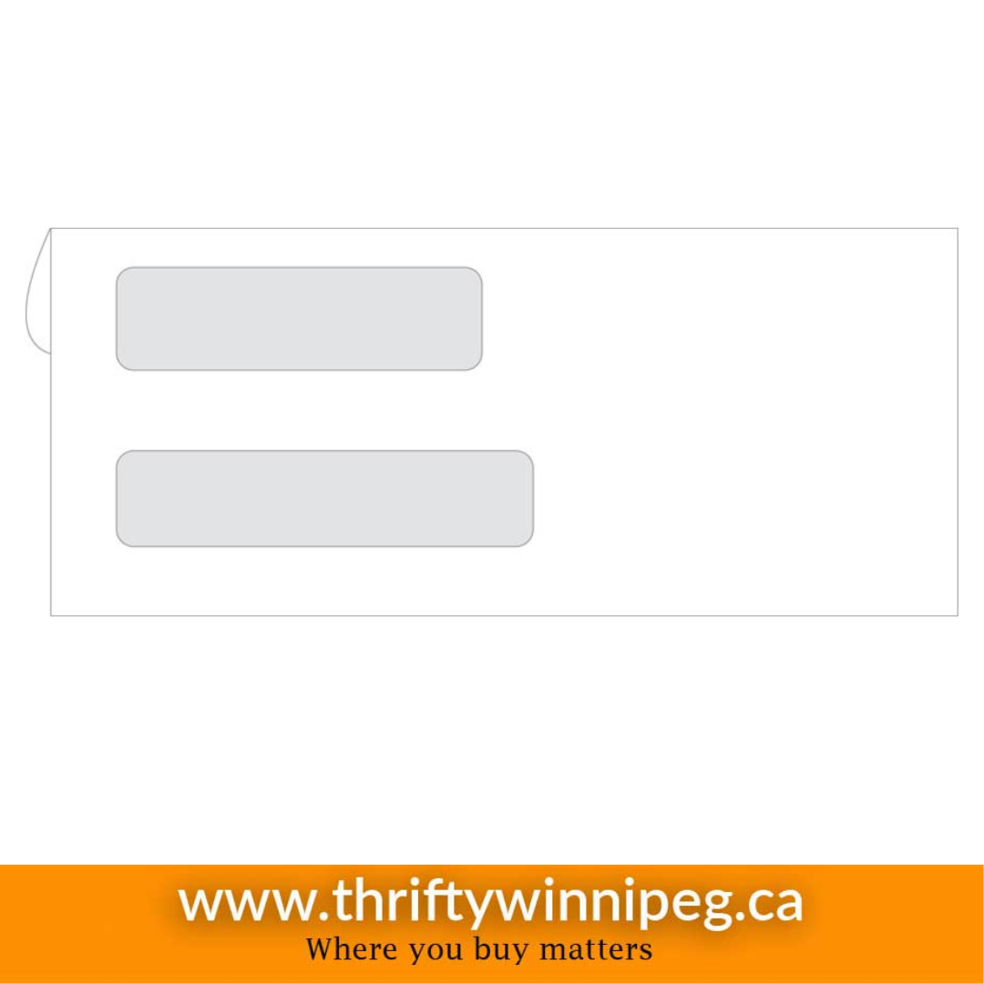 Double Window Confidential Envelope