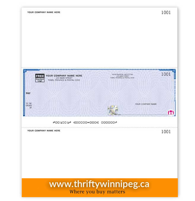 High Security Laser Middle Cheque - Pc Law
