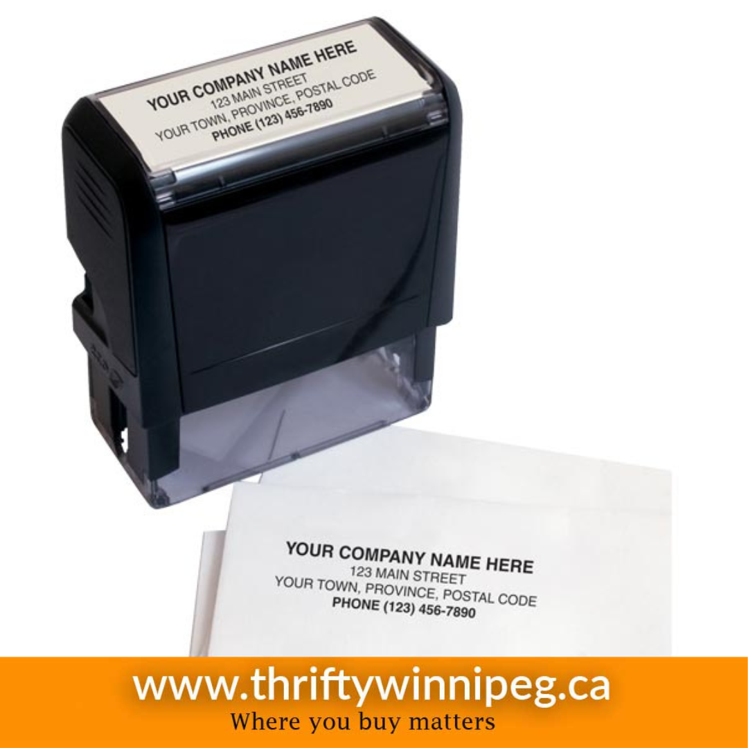 Press 'N Print Stamp - Large Black