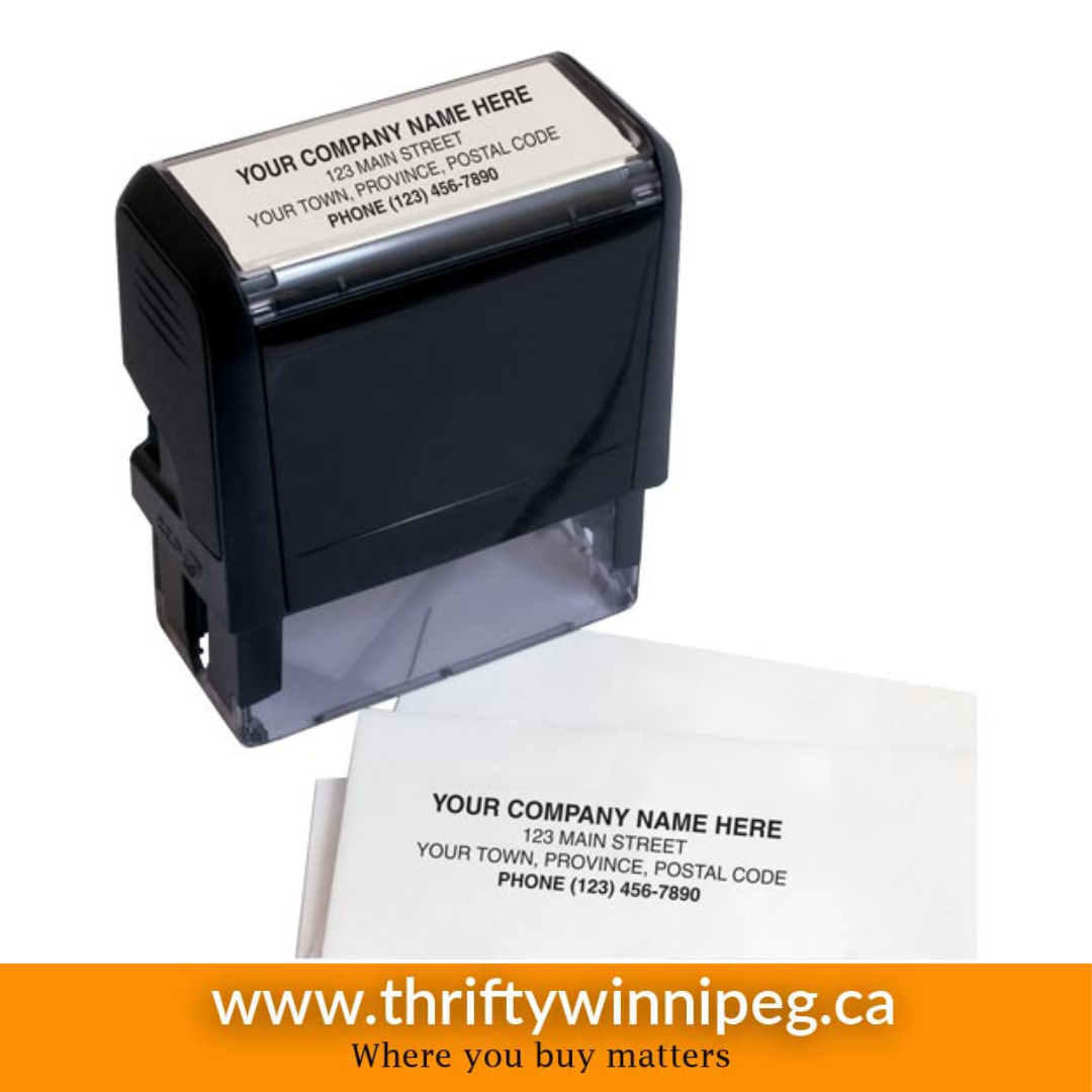 Press 'N Print Stamp - Medium Black