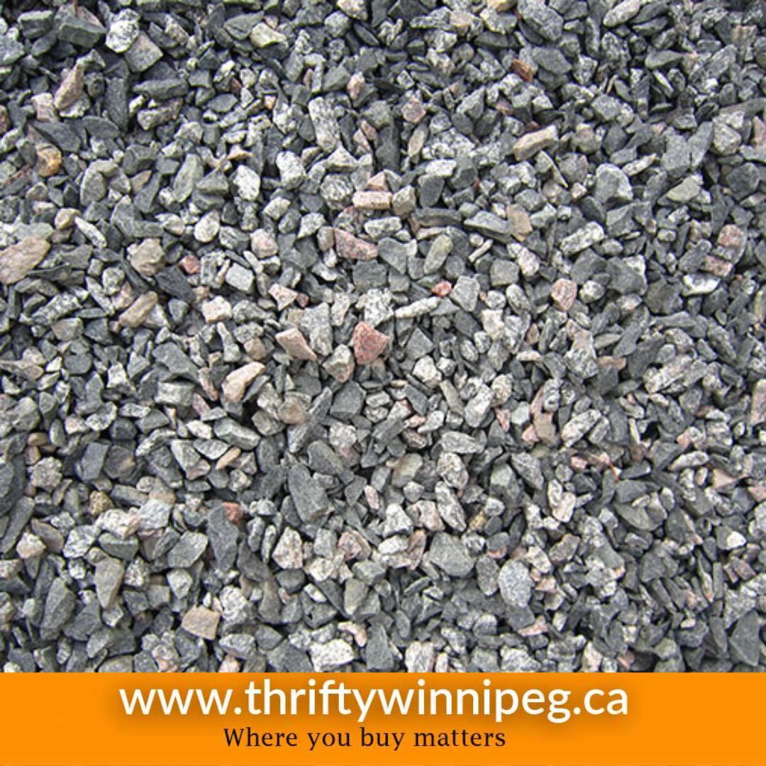 3⁄4” Clean Black Granite