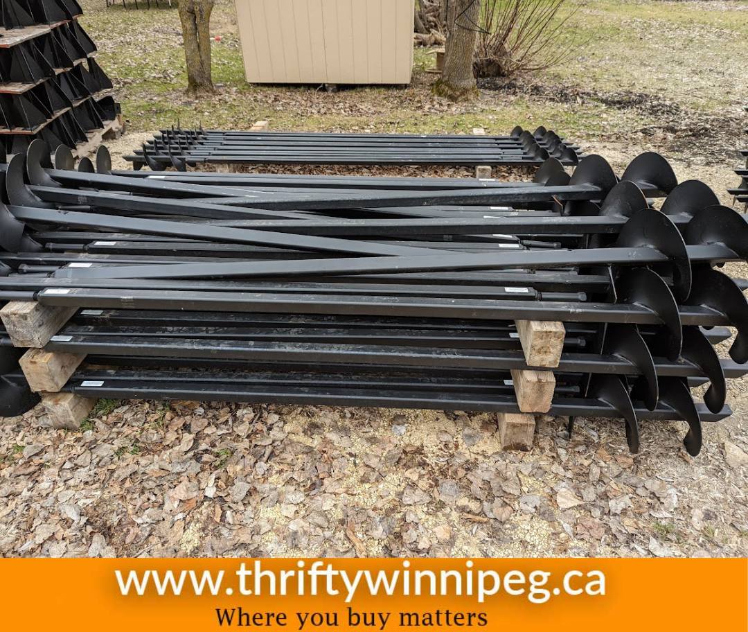 4000 LBS Helical/Screw Piles