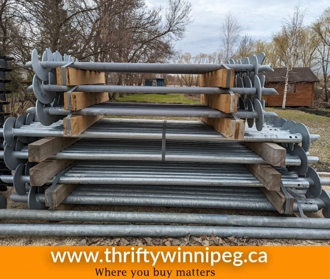 4000 LBS Helical/Screw Piles- Galvanized